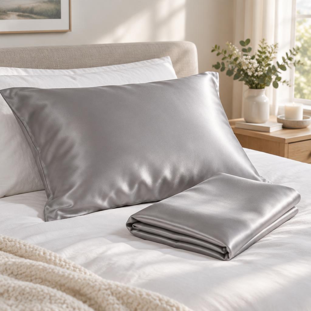 Bedsure Satin Pillowcase Set (2 Pack)