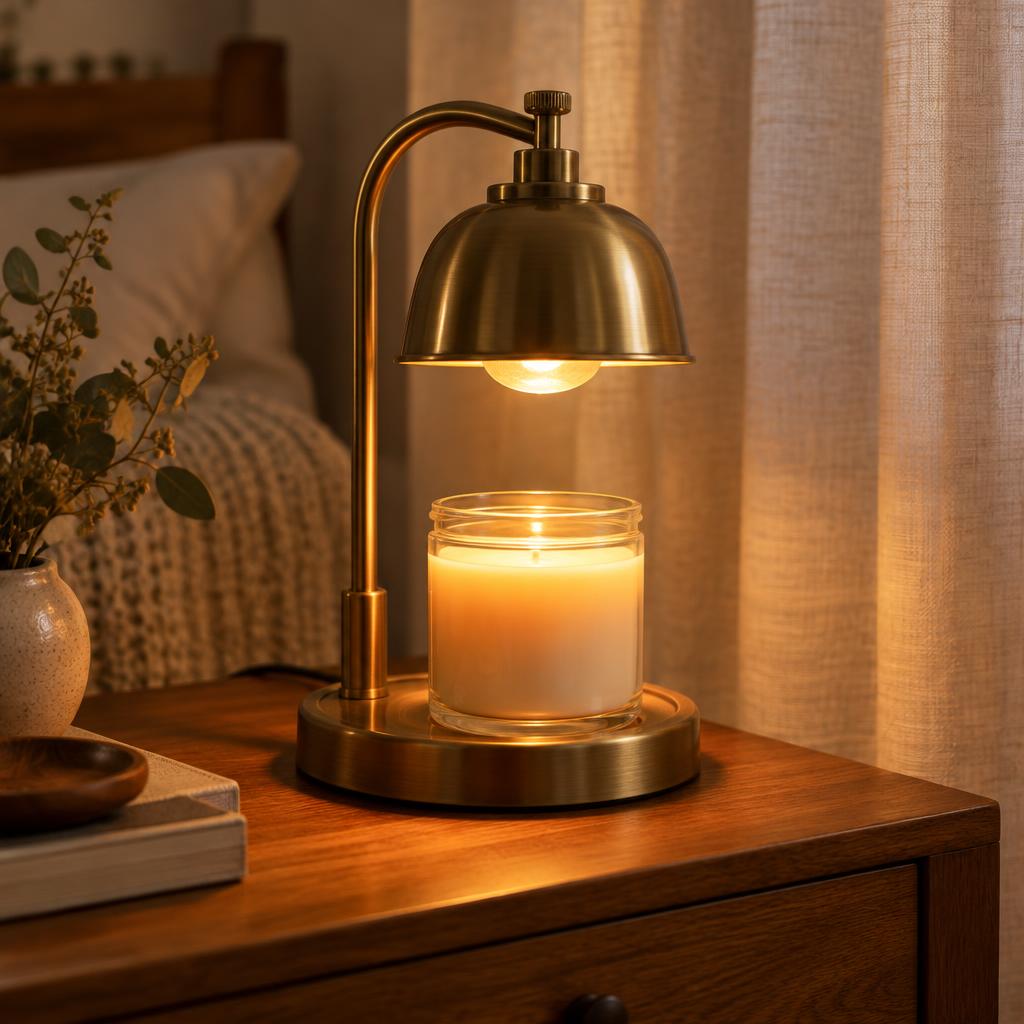 Candle Warmer Lamp with Dimmer & Timer