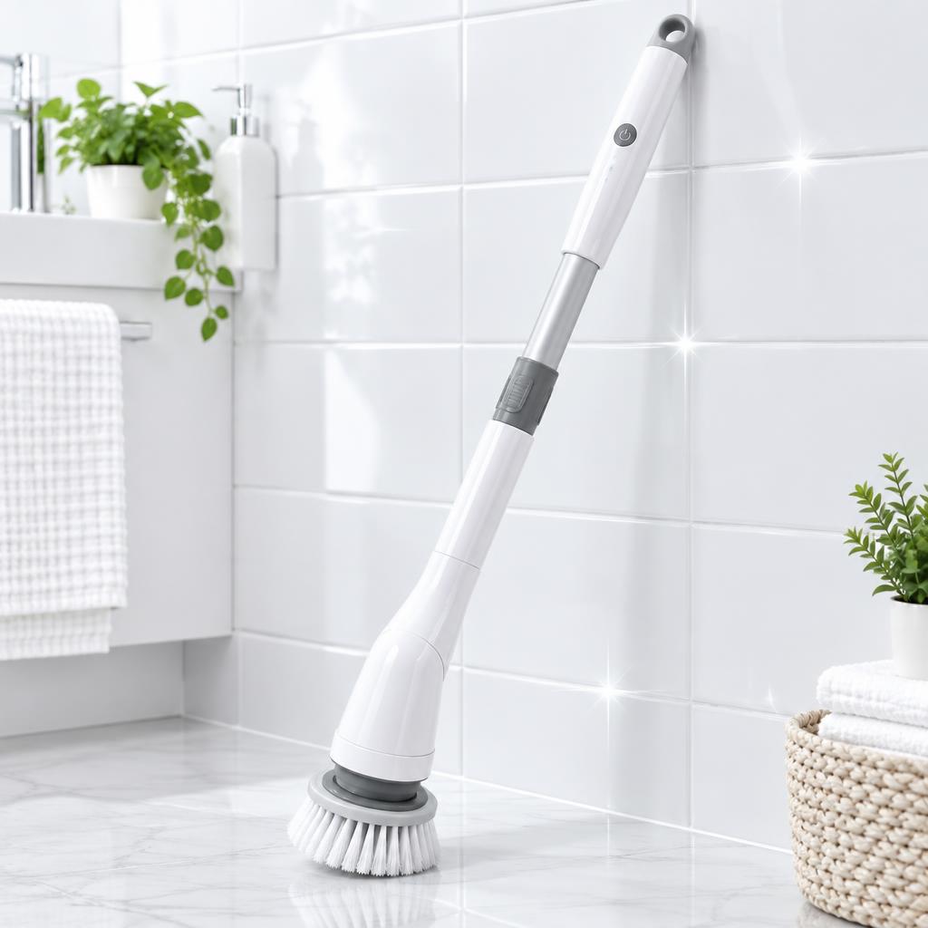 Electric Spin Scrubber with 9 Brush Heads